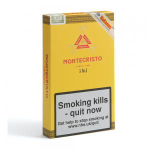 Montecristo No. 3 Cigar - Pack of 5